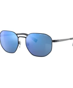 Kính Mát Nam Armani Exchange Mirror Blue Geometric 0AX2036S 60995556 Màu Đen