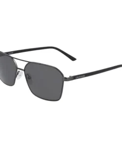 Kính Mát Calvin Klein Men's Sunglasses Grey Navigator CK20300S 008 58 Màu Xám Đen