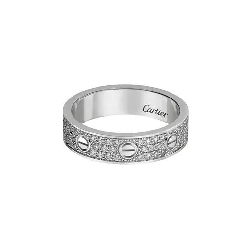 Cartier Love Wedding Band Diamond-Paved B4083400_001
