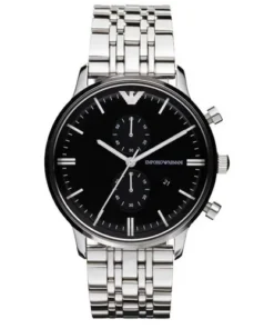 Đồng Hồ Nam Emporio Armani AR0389 Màu Đen Bạc
