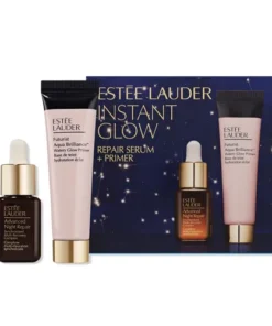 Set Dưỡng Da Estée Lauder Instant Glow Mini Duo Repair Serum + Primer Mini Skincare (2 Món)