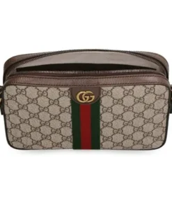 Túi Đeo Chéo Nam Gucci Ophidia GG Supreme Fabric Shoulder Bag Multicolor Phối Màu
