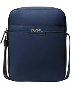 Túi Đeo Chéo Nam Michael Kors MK Cooper Flight Bag 37F3COLC6U Màu Xanh Navy