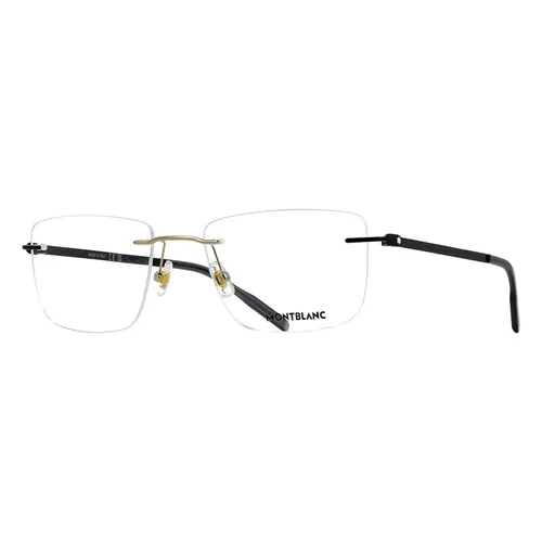 Montblanc Gold Black Men Eyeglasses MB0281O 011_1