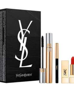 Set Trang Điểm Yves Saint Laurent YSL Mascara Volume Effet Faux Cils Eye And Lip Gift Set 3 Món